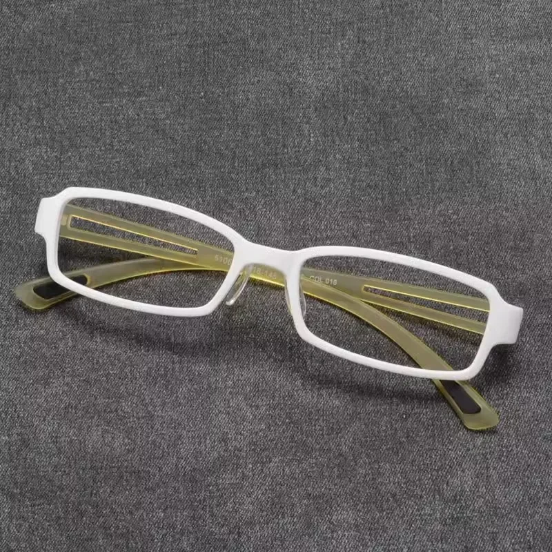 

6.8g Reading Glasses Men Women Ultralight Small Rectangle Eyeglasses Frame Optical Myopia Prescription Glasses White Spectacles