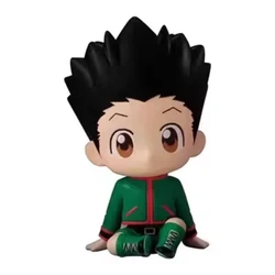 Hunter x Hunter Chibi Anime Figure Set - Cute Character Desktop Ornaments Toy Collection Gift (Gon With Box)