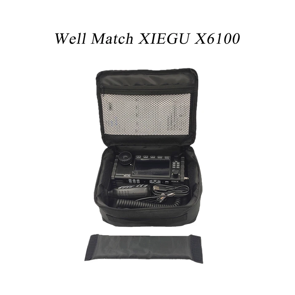 PQIQP WINDCAMP - Bolsa de almacenamiento para radio QRP ELECRAFT KX3 KX2 LAB599 TX-500 XIEGU X6100 para ICOM IC-705 SOTA Bag