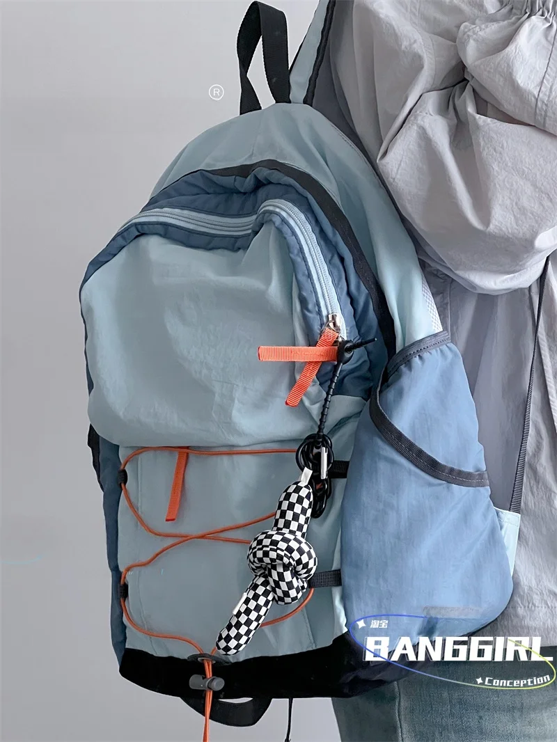 Blue large + twist knot