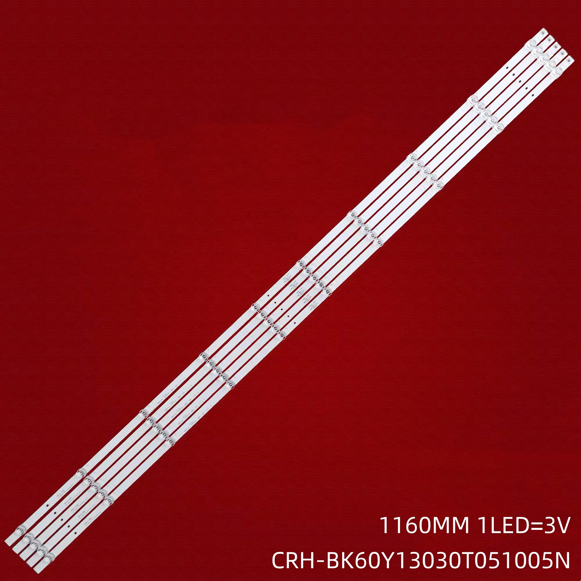 Striscia Di Retroilluminazione A Led 10 Lampada Per Hisense 60 ''Tv 60 E3F Crh-Bk60Y13030T051005N Crh-Bk60Y13030T051005N-Rev1.5 Hd600Y1U41