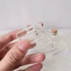 60/100 Pcs 8ml 22*40mm Glass Bottles with Cork Stopper Transparent Mini Jars for Home Decor DIY Crafts Storage Tiny Gift Bottles 4