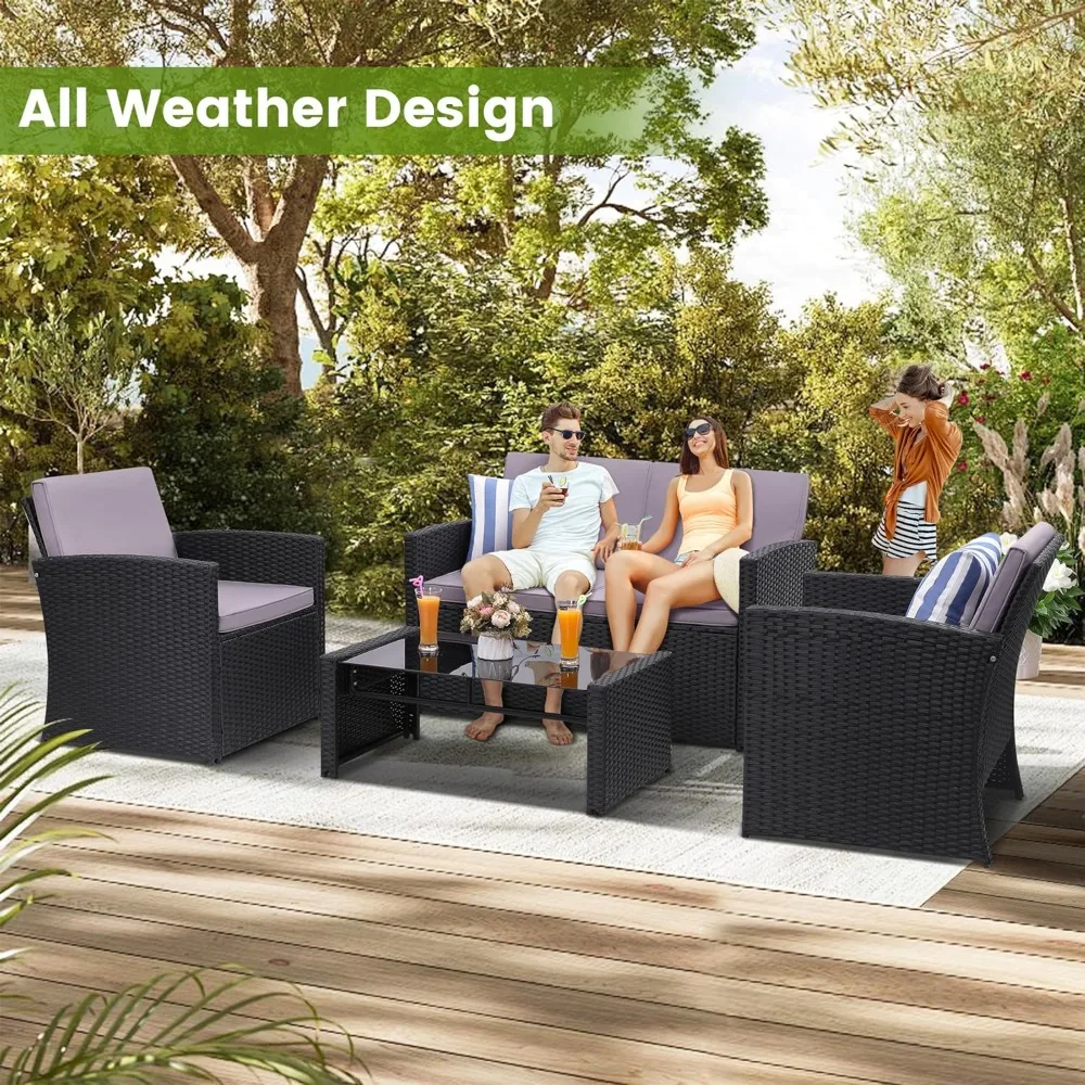 Outside Rattan Sectional Sofa 3