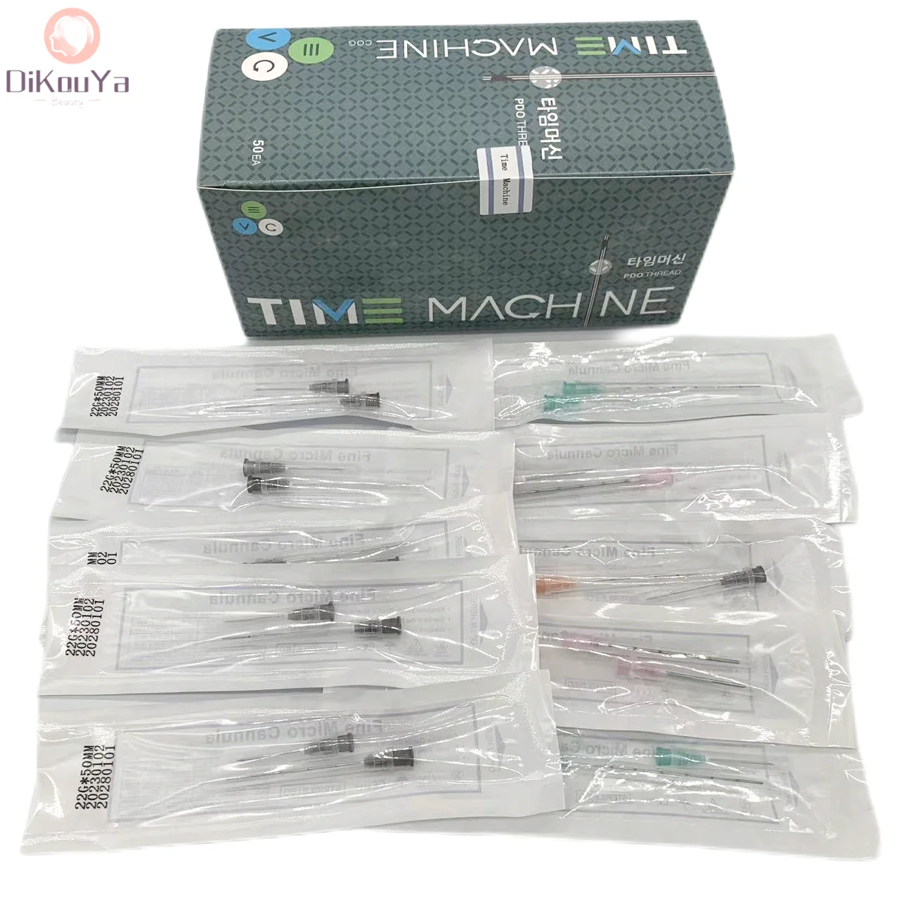 50pcs/Box Manufacture High Toughness Disposable Hypodermic Filler Needle 14G 90MM Canula Micro Blunt Tip Cannula with filler