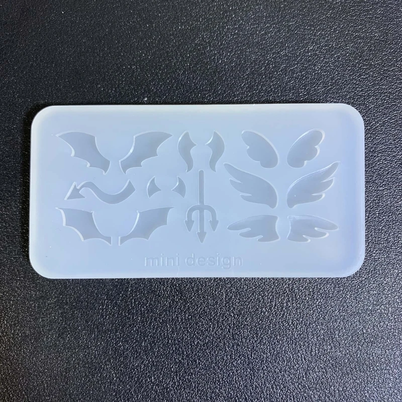 Keychain 실리콘 몰드 수지 주조 중공 흔들리는 컵 펜던트 몰드