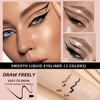 QIBEST Ultra Fine Eyeliner Pencil Liquid Eye Liner Waterproof Smudgeproof Quick Drying 12 Hour Wear Eyeliner Easy To Use Makeup 4