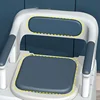 Portable Elderly Toilet Chair - Household Removable Toilets, Easy Clean, Convenient Backrest, Portable Toileting Solution 4