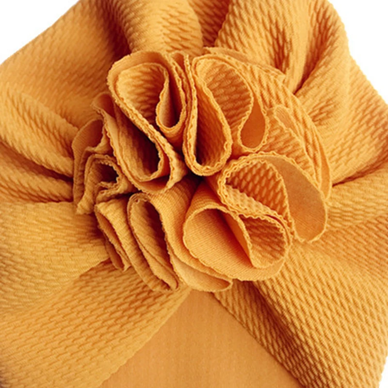 Baby Hat Cute Flower Baby Turban Soft Girl Headwrap Beanie Newborn Infant Toddler Headwear Headband