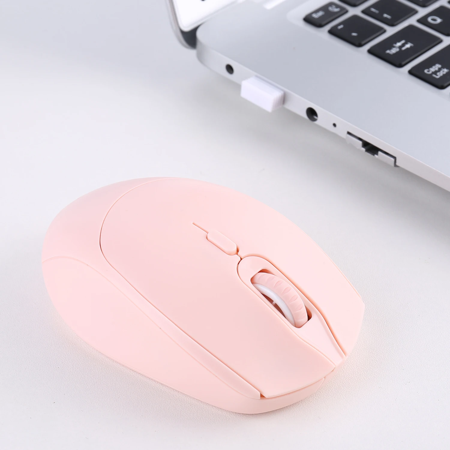 Wireless Noiseless USB Mouse with Portable Design