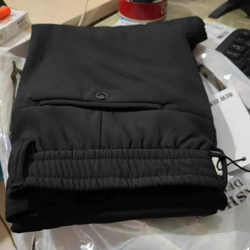 High Quality Men's Golf Pants Winter Thicken Fur Keep Warm Elasticity Men Golf Trousers Sweatpants Wear Men Work Pants 골프웨어