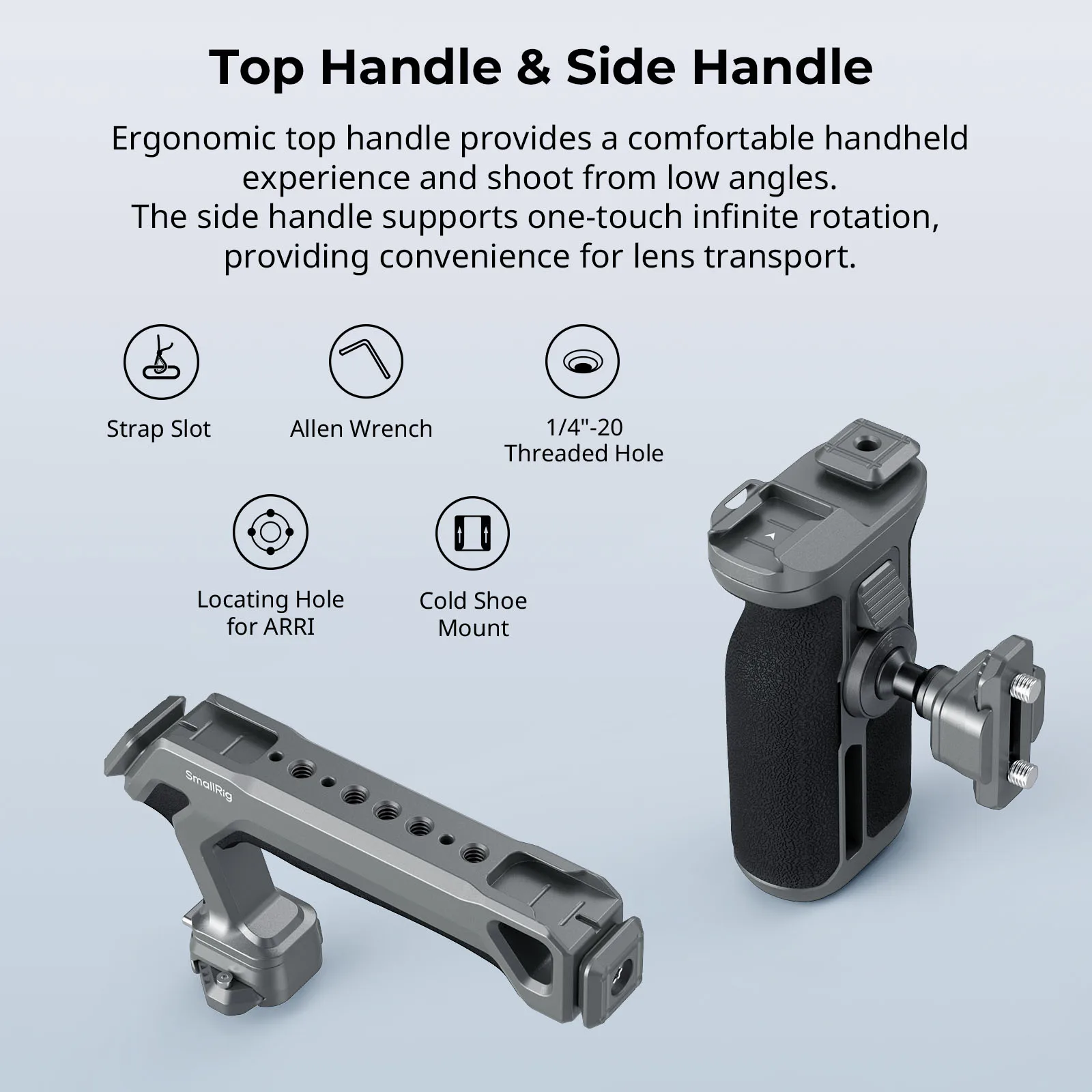 SmallRig α7 IV,α7S III,α7R V Camera Cage HawkLock Quick
