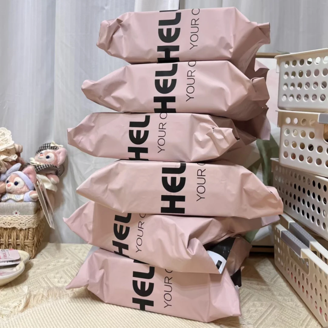 20PCS 100% D2W Biodegradable Mailing Bags with Handle Compostable Shipping Bags Eco Friendly Self Sealing Envelope Courier Bag express bag courier bag mailing bags storage bag
