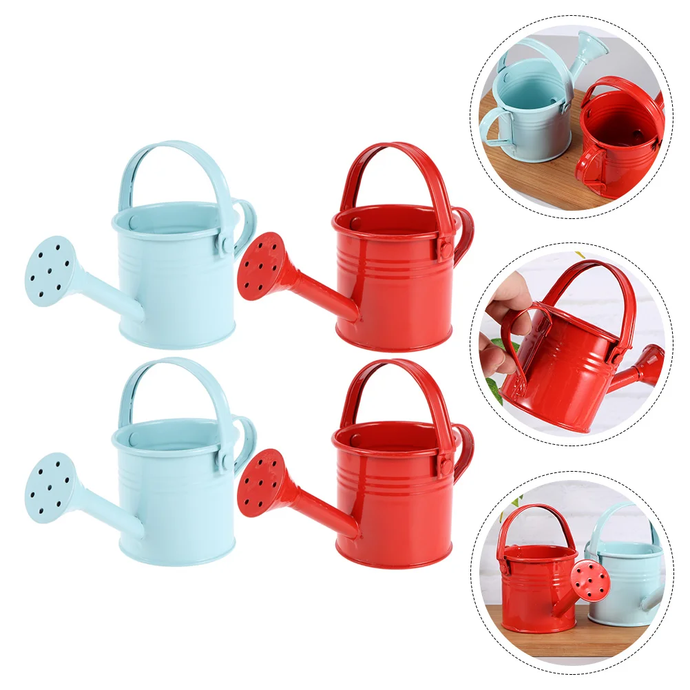 

Watering Pot Creative Watering Tin Kids Watering Pot Iron Sprinkling Kettle Home Supply Home Decoration