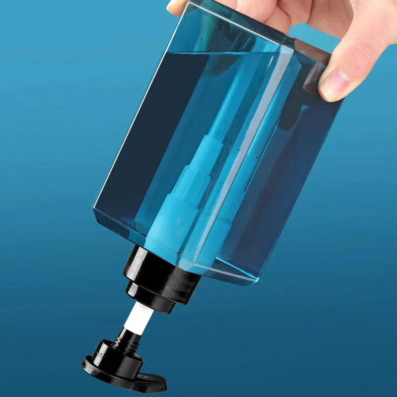 Soap dispenser shampoo dispenser refillable plastic bottles refillable bottle soap dispenser bottle 250/450/650ml Liquid Soap Dispenser Storage Bottles Plastic Square Outdoor Travel Refillable Shampoo Press Empty Bottles