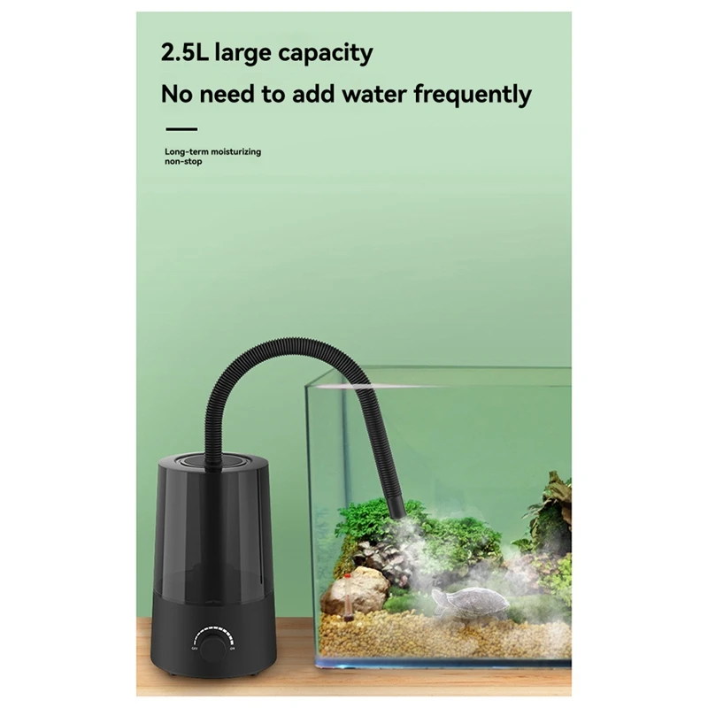 Desktop Pet Humidifier Plant Moisturizing Household Humidifier Silent Large Fog Humidifier