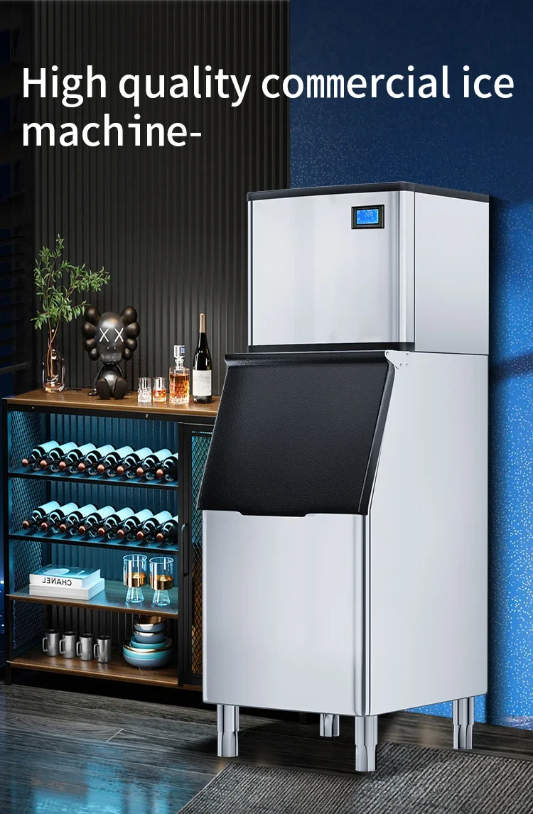 Low Price 110V/220V High Productivity Ice Maker Machine High Effective Ice Maker Machine for Home Business