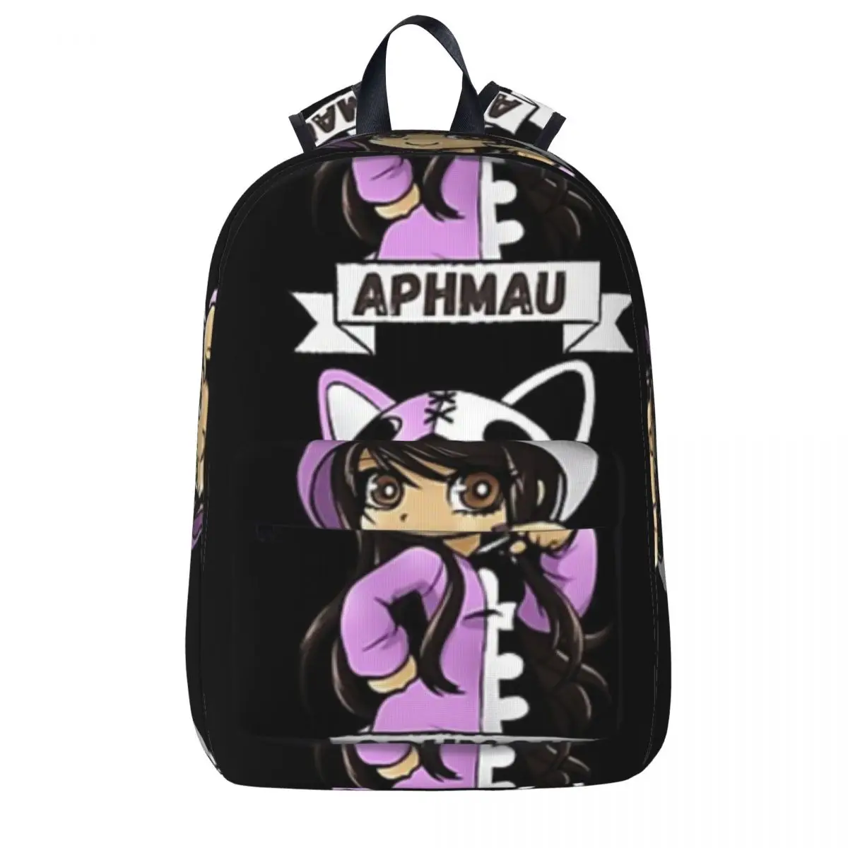 

Рюкзак Aphmau, Модная студенческая школьная сумка, рюкзак для ноутбука, дорожный рюкзак, вместительная сумка для книг