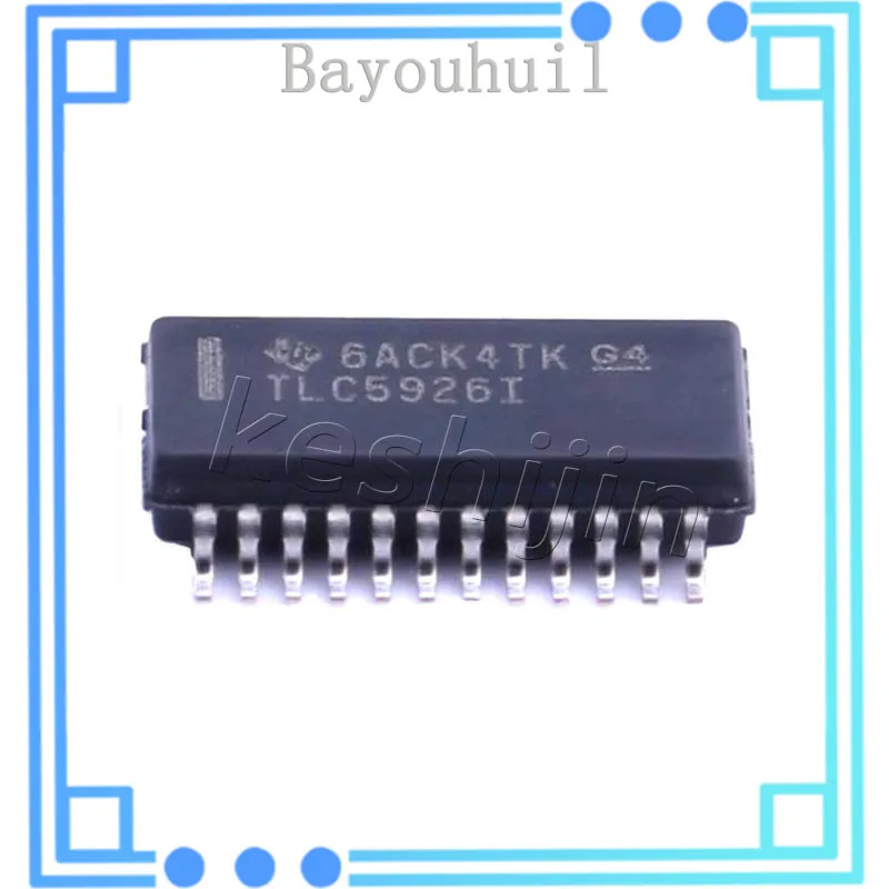 

10PCS TLC5926IDBQR SSOP-24 New and original Integrated Circuit IC Chip Supports BOM list TLC5926IDBQR