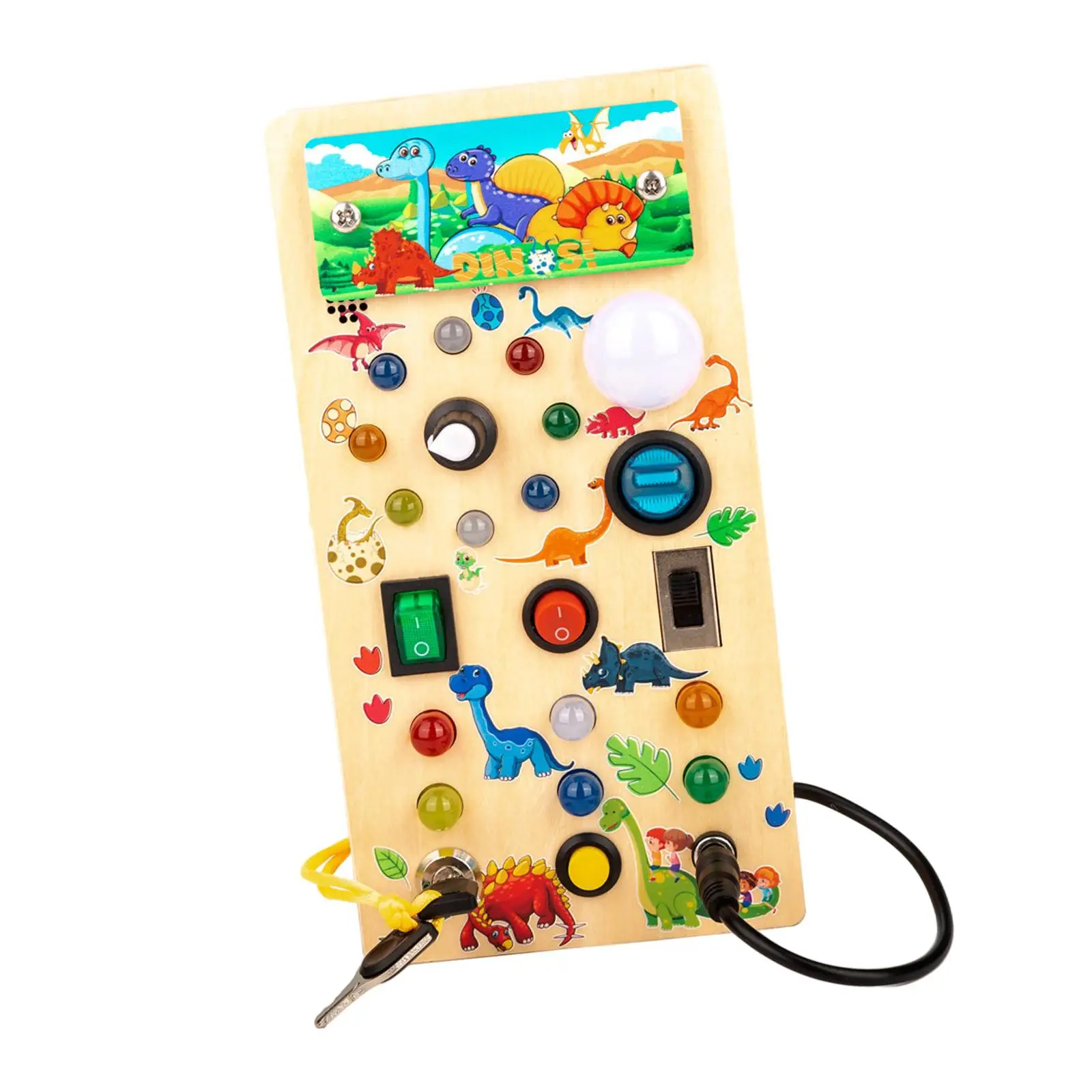 

Montessori Busy Board Baby Travel Toys for Travel Toddlers 1-3 Holiday Gifts