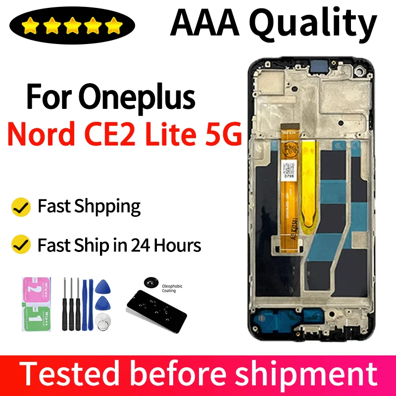 6.59 IPS LCD Display Touch Screen with Frame Replacement