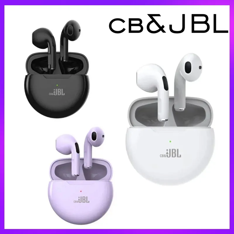 

Original Air Pro 6 TWS Wireless Bluetooth Earphones Mini Pods Earbuds Earphone Headset For Xiaomi Android Apple iPhone Headphone