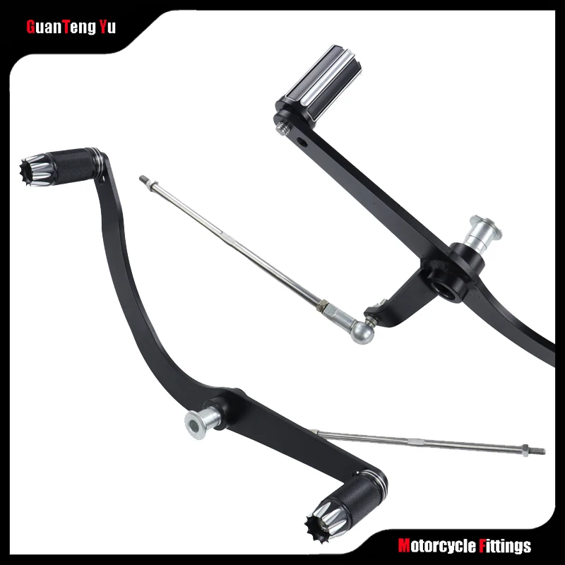 MotorbikeGearLeverShiftPanelSofterFootRestsPegsWithShifter