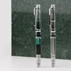 PENBBS 268 Vacuum Filling Fountain pens Fully Transparent MOONMAN Pen Resin Iridium F M Nibs Writing Gift Pen Office Supplies 1