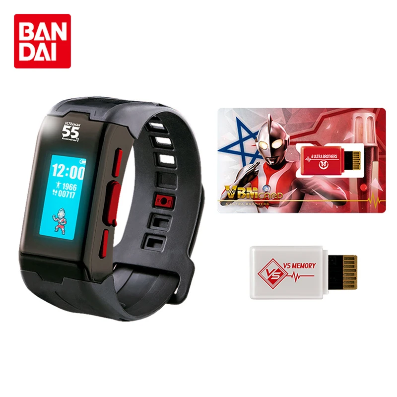 

Bandai Original Characters Ultraman 55th Edition Limited Vital Bracelet UlTRA BROTHER VBM Card Set Anime Action Figure Boy Toys