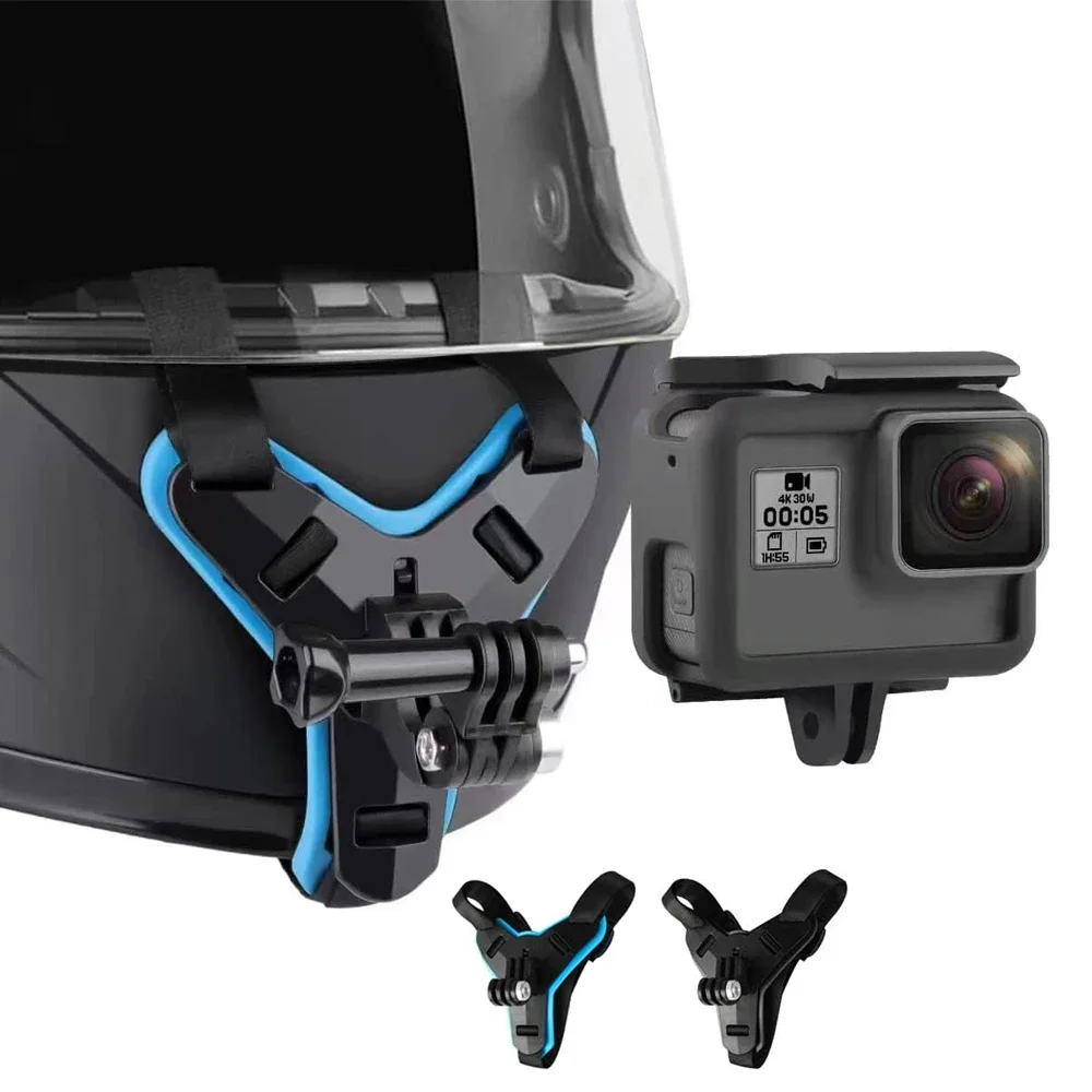 TELESIN Casco Moto Cinghia di Montaggio Flodable Supporto Per Il Mento Anteriore per GoPro Hero 13 12 11 10 9 8 7 6 5 DJI Osmo Action Insta360 44 TELESIN Casco Moto Cinghia di Montaggio Flodable Supporto Per Il Mento Anteriore per GoPro Hero 13 12 11 10 9 8 7 6 5 DJI Osmo Action Insta360 44