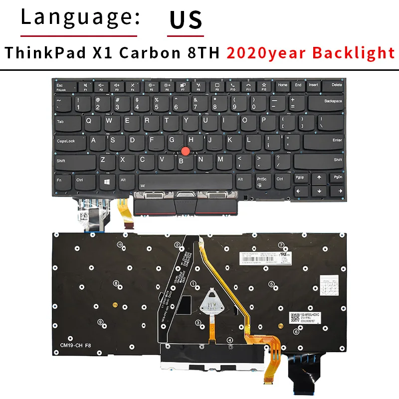 new eua inglês teclado backlight laptop para lenovo thinkpad carbono anos