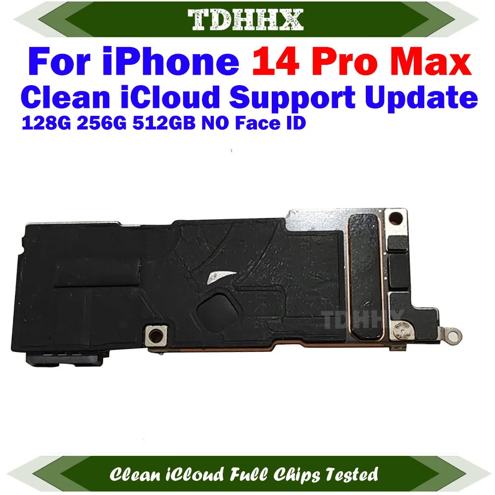 물리학 SIM 버전은 iPhone 14 Pro Max용 메인보드를 완벽하게 테스트했습니다. Face ID가 포함된 잠금 해제 마더보드가 iCloud를 청소했습니다.