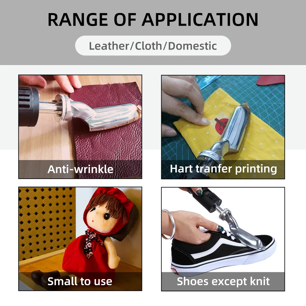LED Display Handle Electric Mini Leather Iron Wrinkles Removing Smoothing For Leather Clothes Leatherwear Bag Shoes Lroning