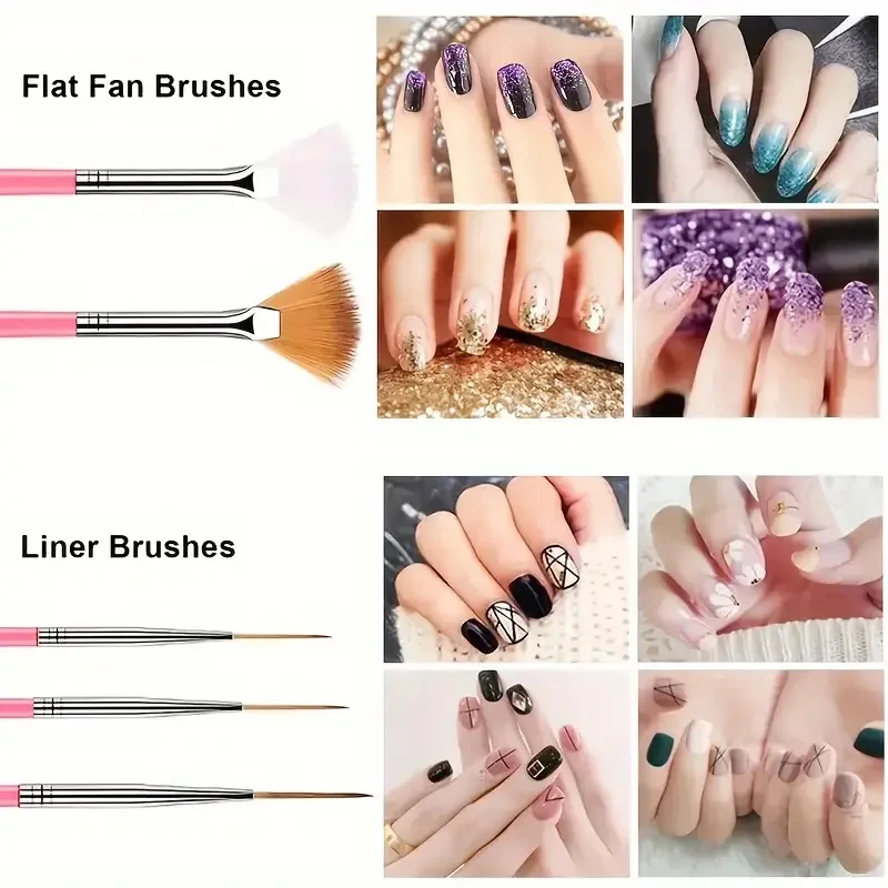 15pcs Fine Detail Paint Brush Set - Miniature Paint Brush For Detailing & Art Painting - Acrylic, Watercolor, Oil, Models 6