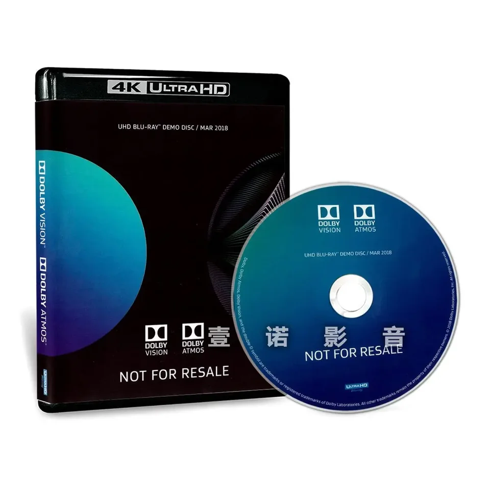 4K UHD Dolby Vision Dolby Atmos Demo Disc 2018 Blu-ray Dolby UHD