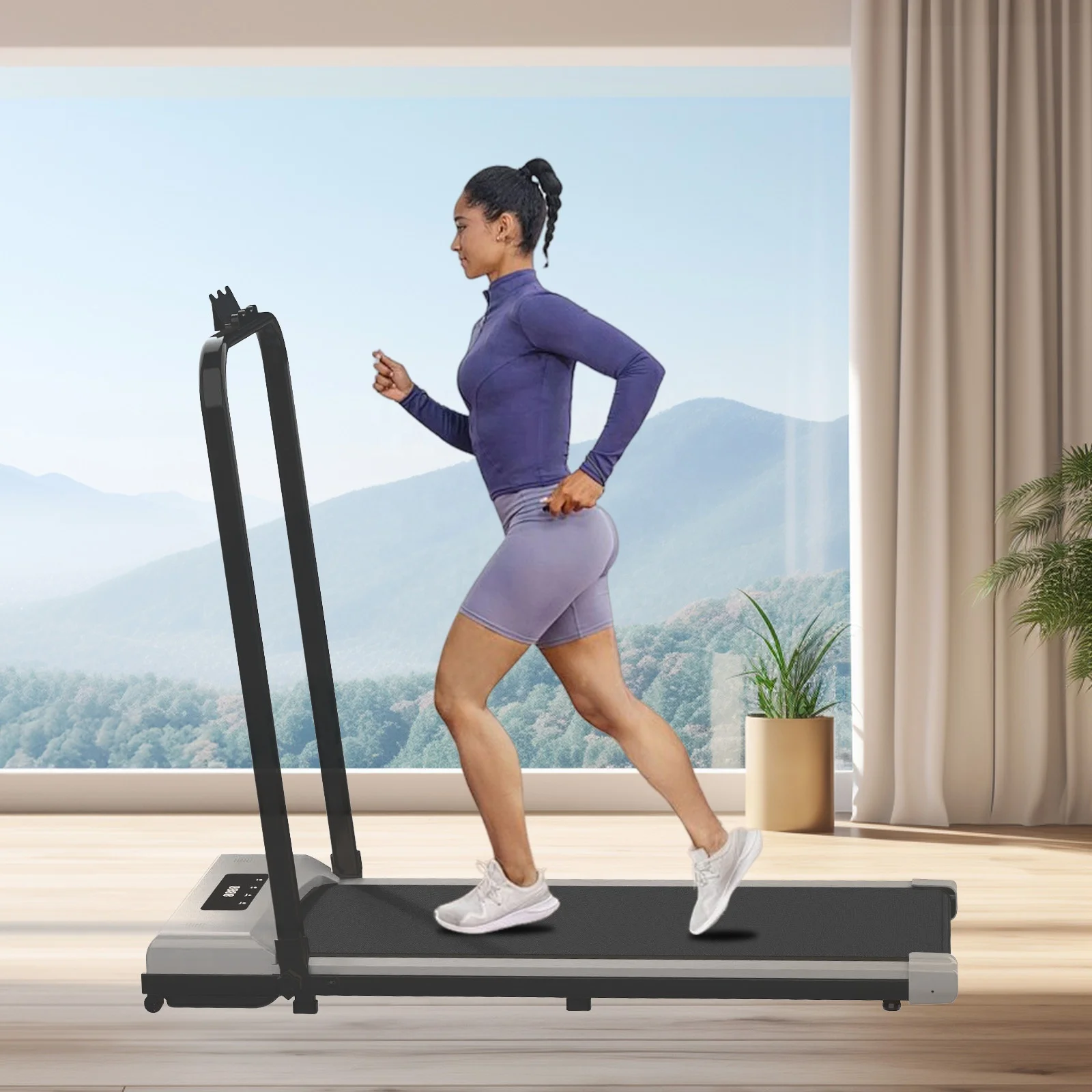 Under Desk Treadmill Walking Pad 3 in 1 for Home/Office Portable Treadmills with Remote Control LED Display