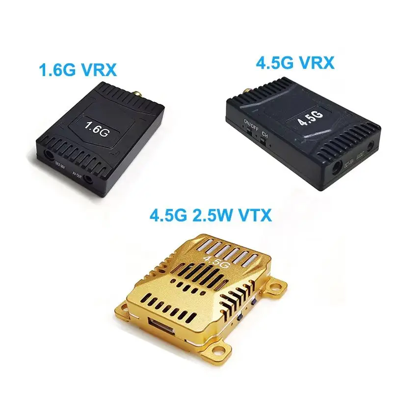 Kit FPV 4.5G 2.5W VTX + VRX 1.6G/4.5G - Émetteur et Récepteur Vidéo