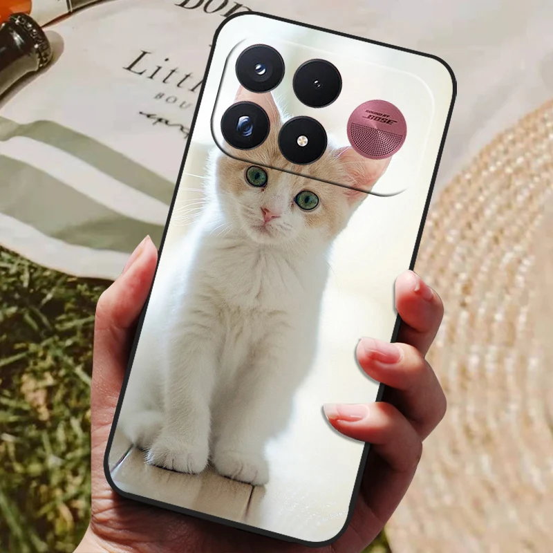 Cute Cartoon Silicone Back Cover - Soft Protective Case