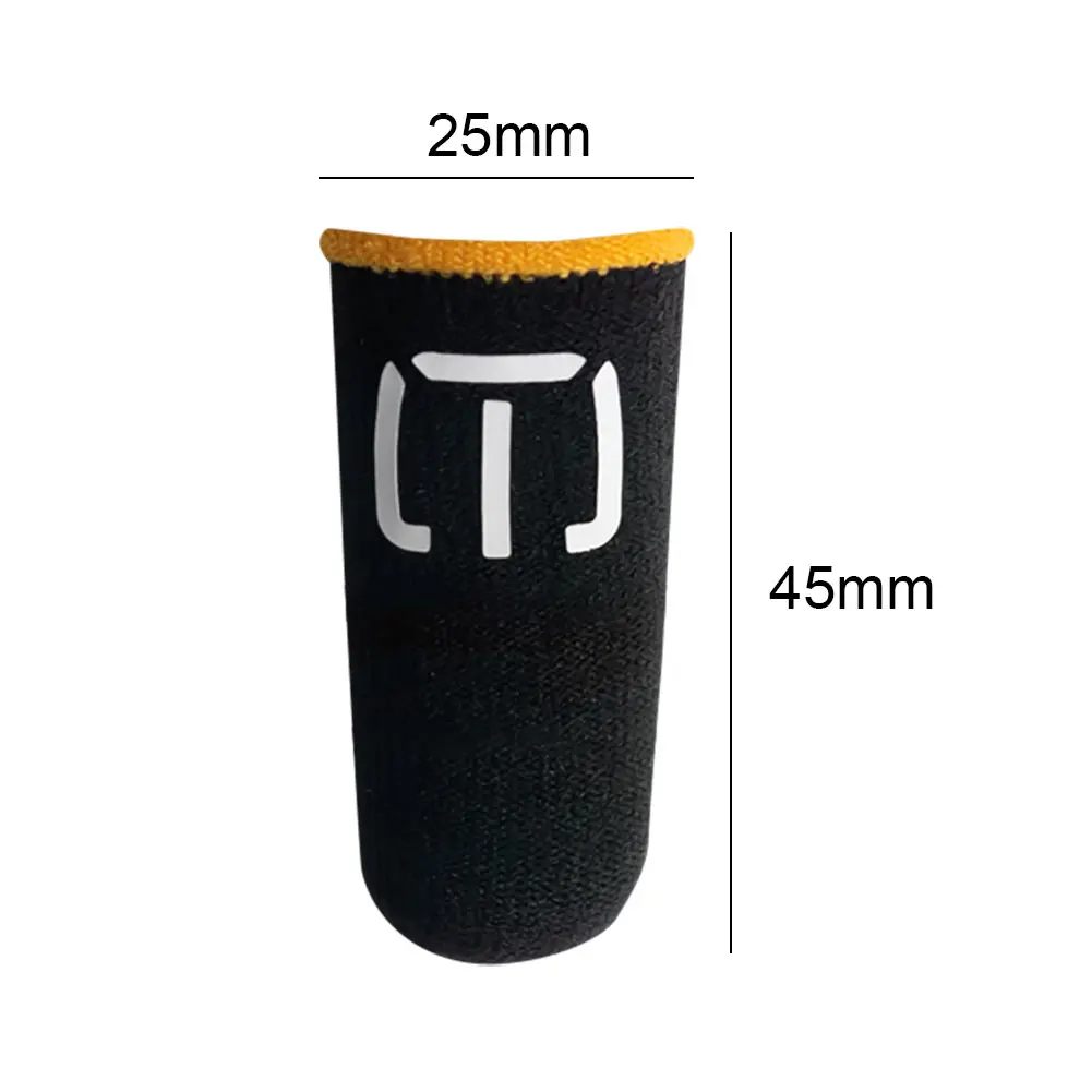 1Pair Finger Glove Fingertips Cot Anti-slip Gaming Touchscreen Finger Cover Thumb Finger Sleeves  for PUBG Mobile Game