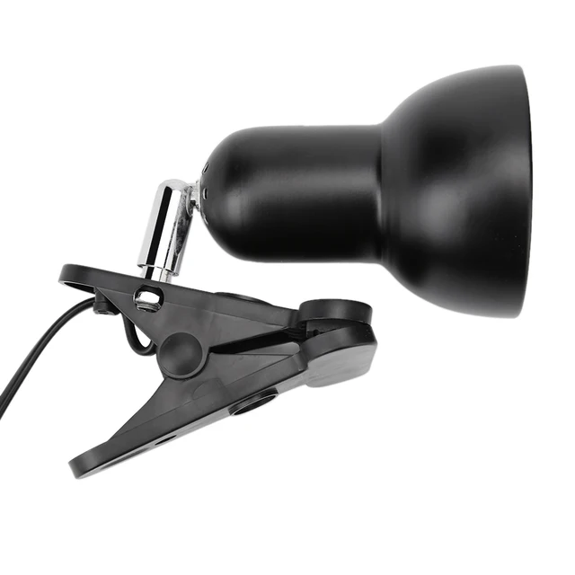 Clamp Lamp Holder 360 Degrees Rotate Heating Turtle Lizards Reptile Basking Clip Light Base Lighting Sockets 5