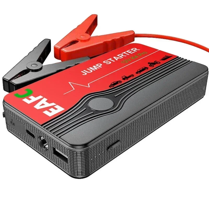 12V Car Jump Starter Portable Auto Battery Booster Charger Car Emergency Booster Power Bank Starting Device car jump starter car battery charger portable battery charger jump starter