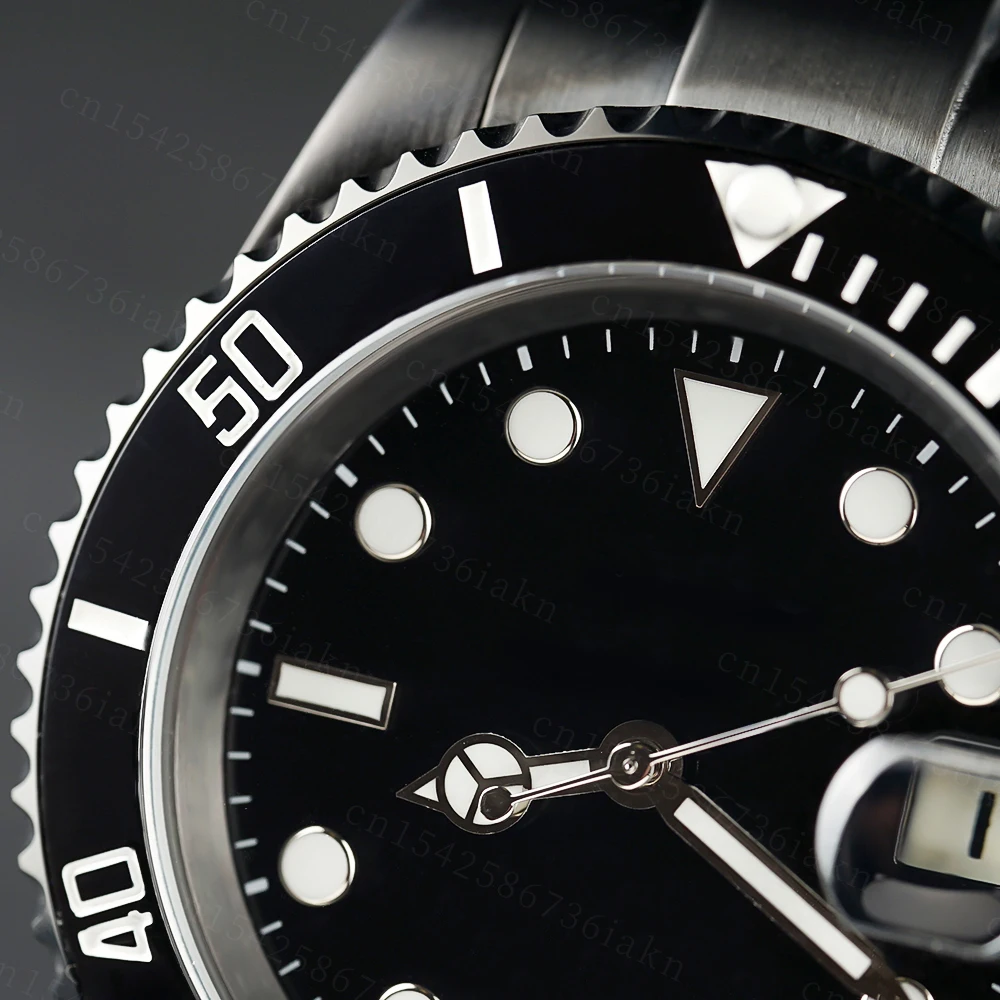 2022 Fashion New 40mm Men's Leisure Sports Sapphire Mirror Stainless Steel Material Waterproof Automatic Mechanical Watch