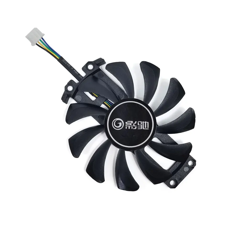 Фото Вентилятор для видеокарты KFA2 GTX760 Galaxy GTX 760, 75 мм, 4-контактный, GA81S2U, 12 В постоянного тока, 0,38 А №4