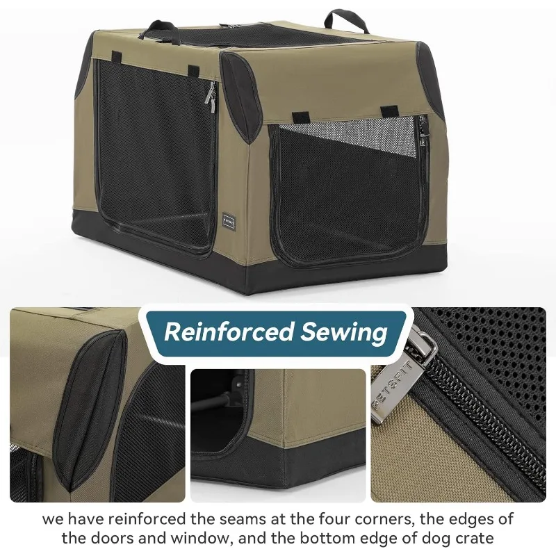 Indoor Fabric Pet Crate 4
