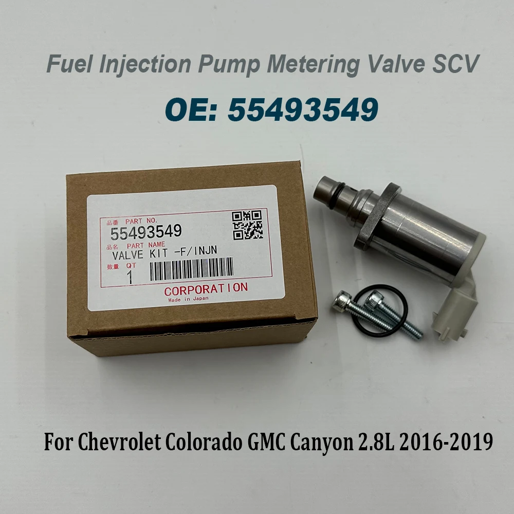 

NEW 55493549 Fuel Injector Pump Metering Pressure Suction Control SCV Valve 55593780 For Chevrolett Colorado GMCC Canyonn 2.8L