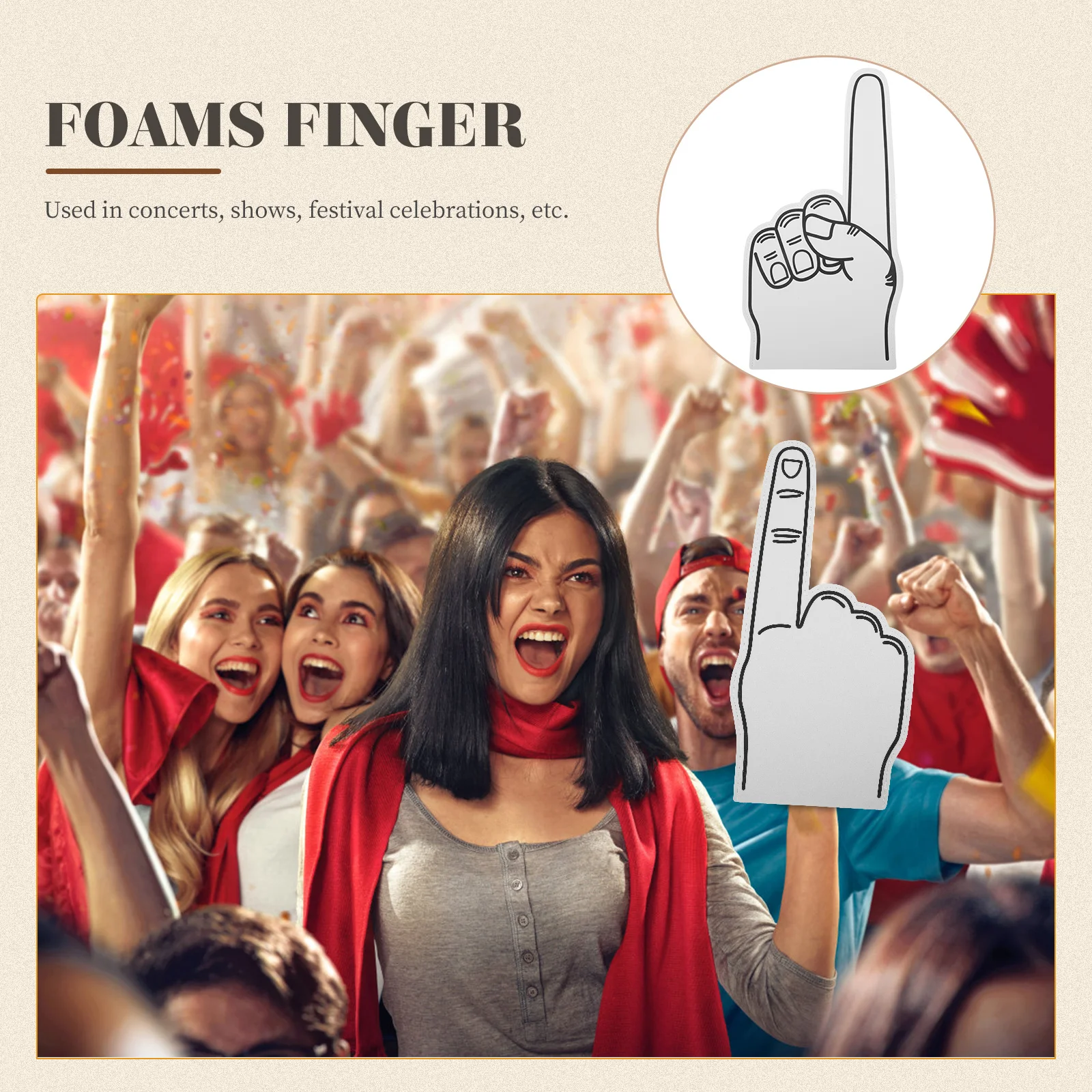 Рисунок 6 - Перчатки из пены Cheer Prop