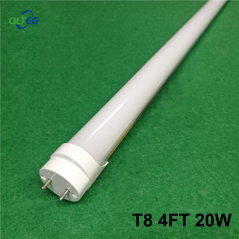 

25PCS 2ft 4ft LED Tube light T8 1200mm 20W AC85V-285V G13 Super Bright LED Fluorescent lamp 3000K 4000K SMD2835 LED light