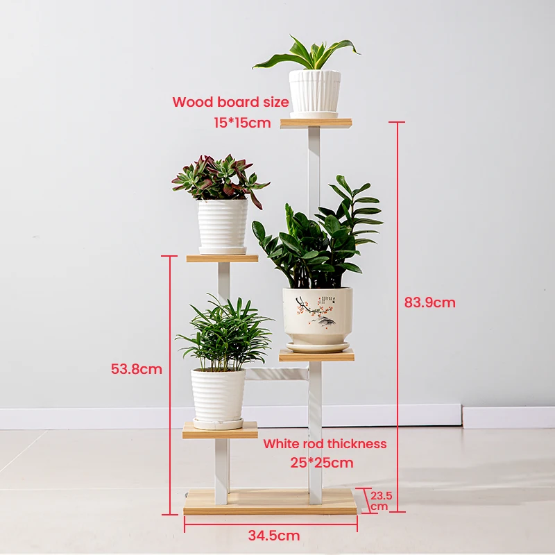 Plant Stand Multiple Flower Pot Holder Shelves Planter Rack Storage Organizer Display For Indoor Home Garden plant stand