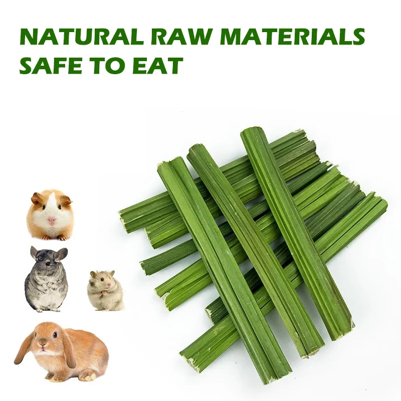 Rabbit Dried Papaya Stem Molar Sticks Small Pet Teeth Grinding Toy for Chinchilla Guinea Pig Hamster Natural Snacks Chew Toy small pet chew toy