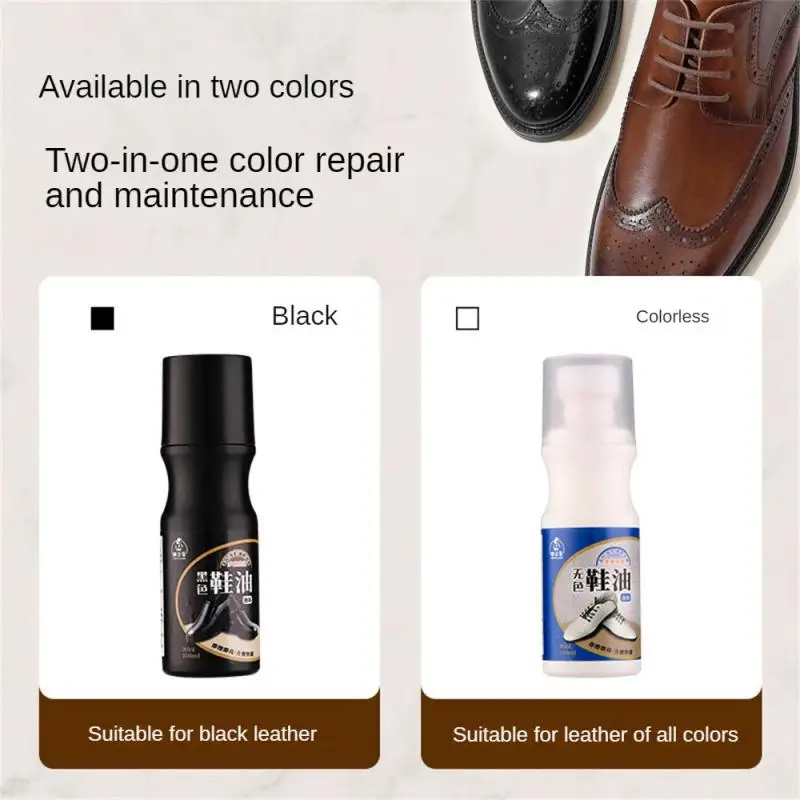 Leather Shoe Cream Polish Leather Shoe Repair Kit With Brush Gloves Sponge  Polish For Leather Boots And Shoes Leather Care - AliExpress
