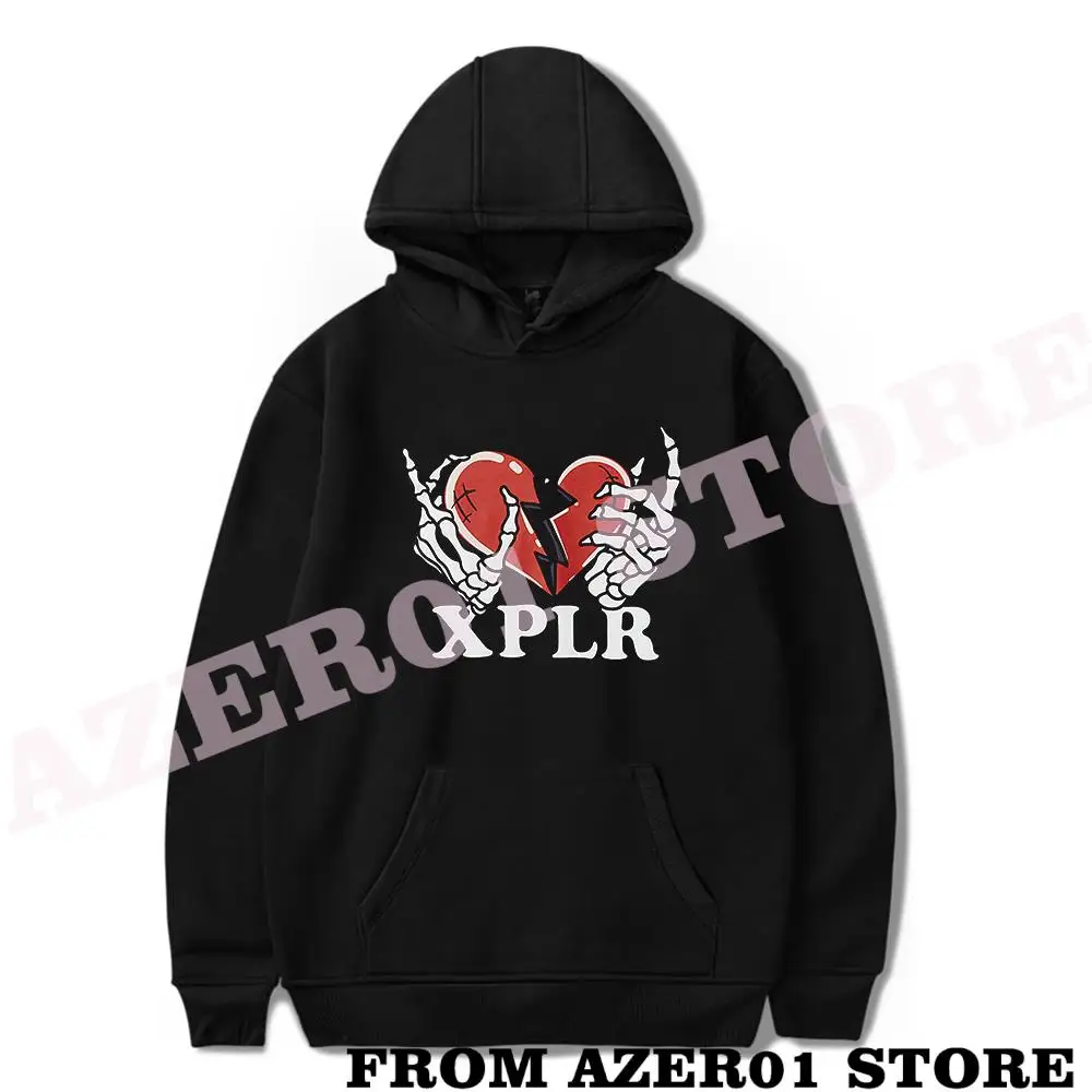 

XPLR Heartbreak Sam Colby Merch Hoodies Winter Men/Women Hooded Sweet Streetwear Long Sleeve Sweatshirt